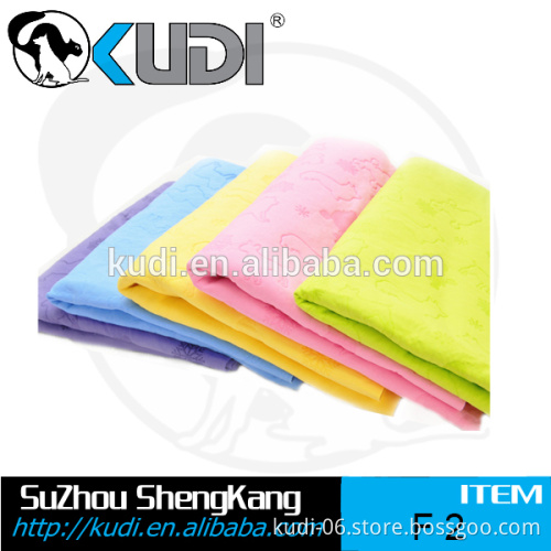 Highly absorbent candy color dog towel